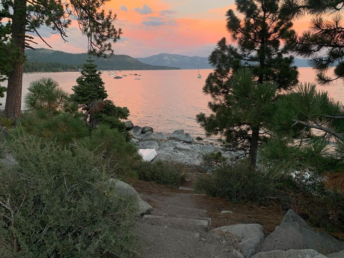 Big Blue Views Walk 2 Lake Villa Tahoe Vista Exteriör bild